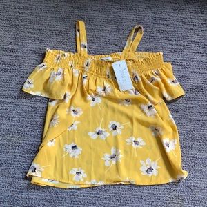 Sienna Sky Yellow Floral Blouse